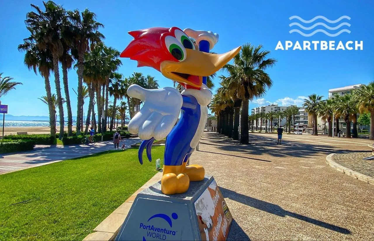 Apartbeach Jazmin Muy Lumunoso Climatizado Y Junto Playa Principal Salou 0*,