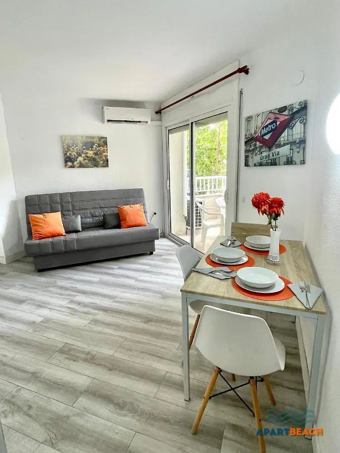 Apartbeach Jazmin Muy Lumunoso Climatizado Y Junto Playa Principal Salou